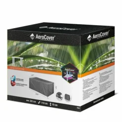 AEROCOVER - Housse de protection respirante pour table de jardin pour table 210x110xh70 cm