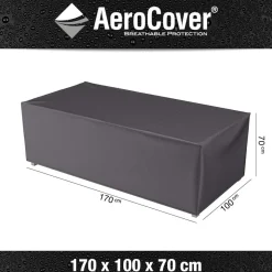 AEROCOVER - Housse de protection respirante pour banc de jardin pour banc 170x100xh70 cm