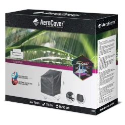 AEROCOVER - Housse de protection respirante pour chaise de jardin pour chaise 75x78x65/90 cm
