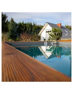 ALTANKA - Piscine en bois aqua 6,1x2,85 - h.1,31 m cadre en métal, sans dalle béton - bas7307ospu+sza - altanka