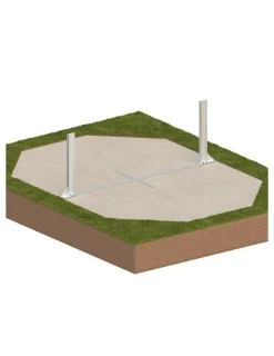 ALTANKA - Piscine en bois nemo 4,3x3 - h.1,31 m cadre en métal, sans dalle béton - bas7303ospu - altanka