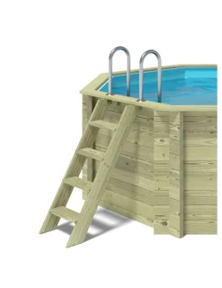 ALTANKA - Piscine en bois coral 3,25x3,25 - h.1,18 m autoportante - bas7301osp+sza - altanka