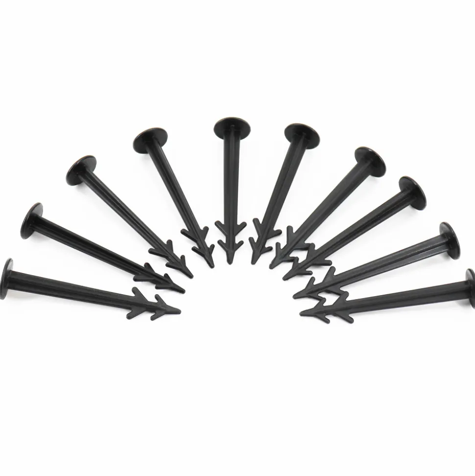 AQUAGART - 150 ancrages pour filets, ancrages au sol pour filet de bassin, filet de protection contre les feuilles, filet de recouvrement