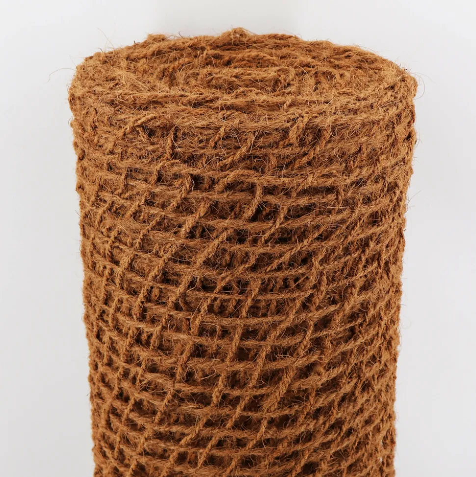 AQUAGART - 150 m filet anti-érosion, 1 m de large, liner pour bassin de jardin, natte en fibre de coco 450 g