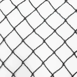 AQUAGART - Filet de bassin 10 m x 8 m noir, filet d'étang à poisson, filet à feuilles, filet, filet de protection contre les oiseaux, robuste