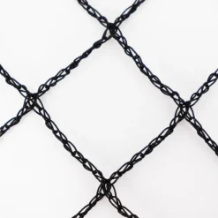 AQUAGART - Filet de bassin 18m x 4m noir, filet d'étang, filet à feuilles, filet, filet de protection contre les oiseaux, robuste