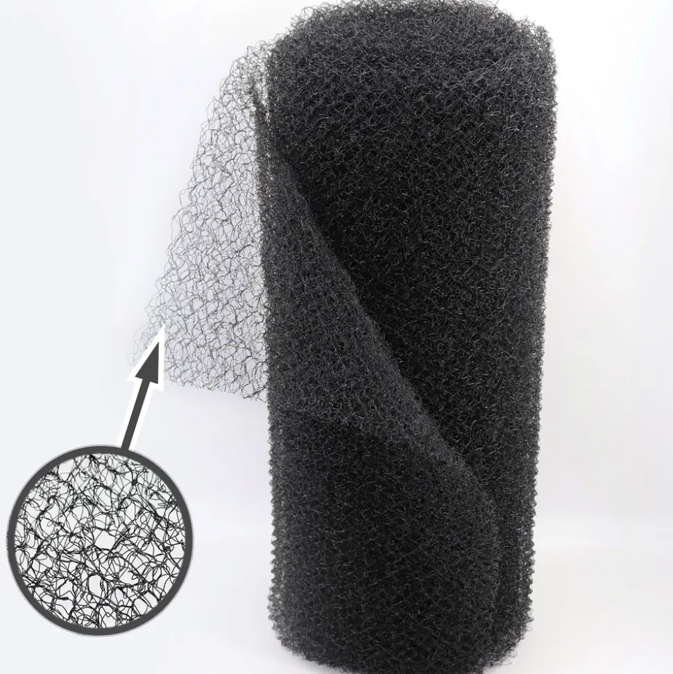 AQUAGART - Tapis de berge 40m x 1m épaisseur 20mm uv stabil tapis de berge noir