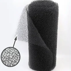 AQUAGART - Tapis de berge 90m x 1m épaisseur 20mm uv stabil tapis de berge noir