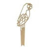 ARTEMIO - Silhouette en bois mdf origami - perroquet 15 cm