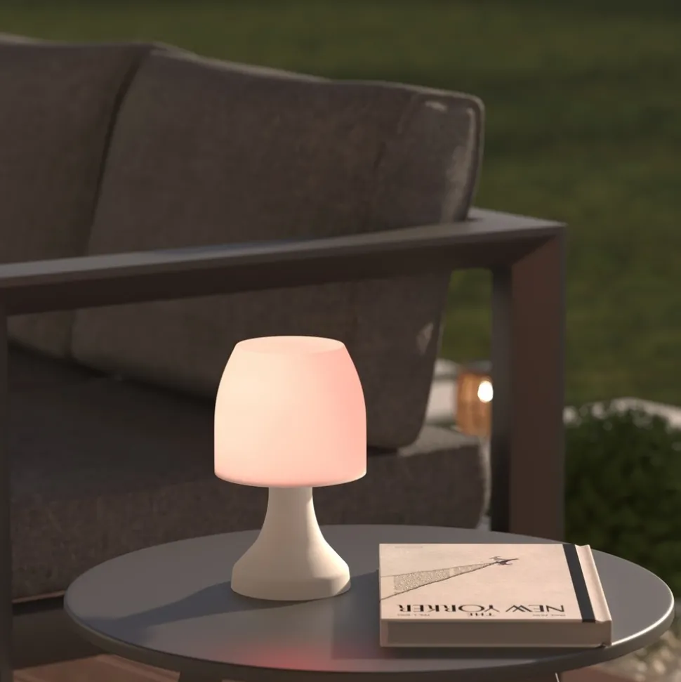 ATMOSPHERA CREATEUR D'INTERIEUR - Lampe outdoor "dokk" - multicolore h19 cm