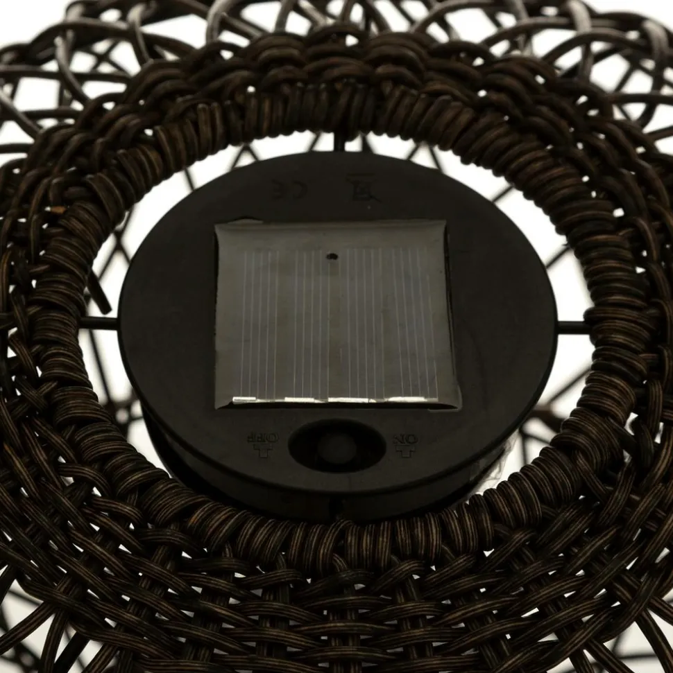 ATMOSPHERA CREATEUR D'INTERIEUR - Lampe solaire "boule" - métal d31 cm