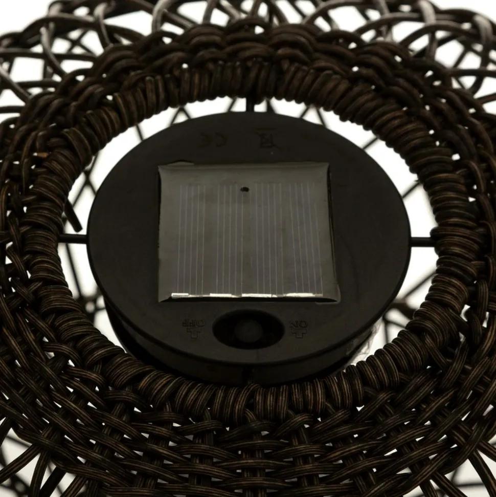 ATMOSPHERA CREATEUR D'INTERIEUR - Lampe solaire "boule" - métal d31 cm