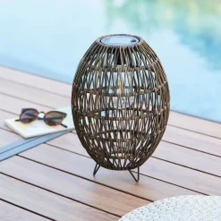 ATMOSPHERA CREATEUR D'INTERIEUR - Lampe solaire - métal h32 cm