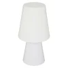 ATMOSPHERA CREATEUR D'INTERIEUR - Lampes à poser d'extérieur "wiza" - blanc - h32 - 5 cm