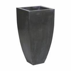 AUBRY GASPARD - Cache-pots en zinc noir (lot de 2)
