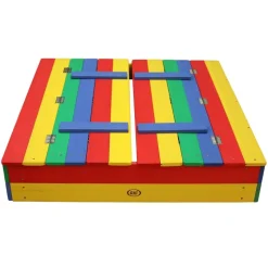 AXI - Bac a sable avec bancs ella arc en ciel