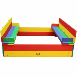 AXI - Bac a sable avec bancs ella arc en ciel
