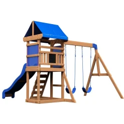 BACKYARD DISCOVERY - Backyard discovery aurora aire de jeux en bois