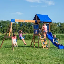 BACKYARD DISCOVERY - Backyard discovery aurora aire de jeux en bois