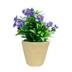 BELLIJARDIN - Pot de fleurs rond epicéa h44 cm