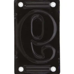 BEST FOR BOOTS - Numéro de maison en fer émaillé chiffre 9