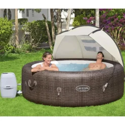 BESTWAY - Auvent de spa lay-z-spa 183x94x109 cm