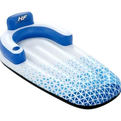 BESTWAY - Chaise longue flottante hydro force 183x97 cm bleu