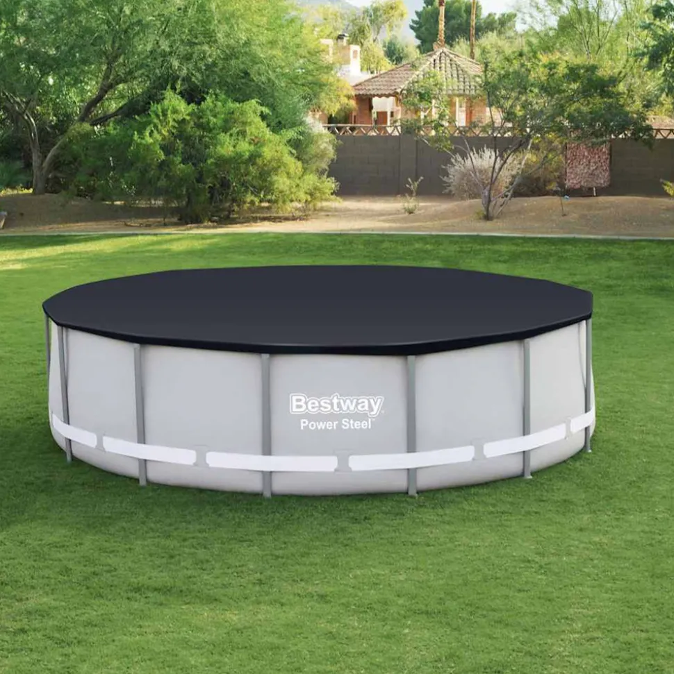 BESTWAY - Couverture de piscine flowclear 427 cm