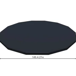 BESTWAY - Couverture de piscine flowclear 427 cm