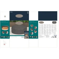 BESTWAY - Couverture thermique pour spa rond 180x66 cm