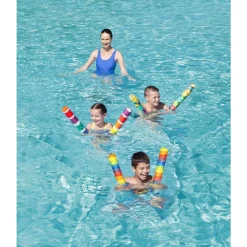 BESTWAY - Frite de piscine Sugar en mousse et extérieur en tissu - 122x6,5 cm