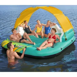 BESTWAY - Île de piscine gonflable 5 personnes sunny lounge 291x265x83cm