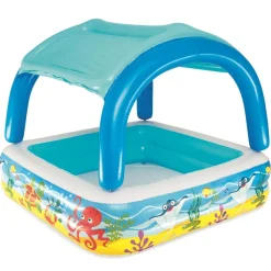 BESTWAY - Piscine de jeu avec auvent bleu 140x140x114 cm 52192