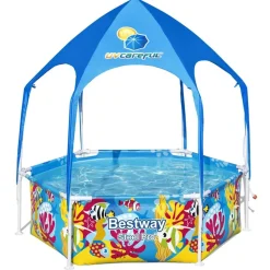 BESTWAY - Piscine hors sol pour enfants pro uv careful acier 183x51 cm