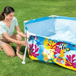 BESTWAY - Piscine hors sol pour enfants pro uv careful acier 183x51 cm