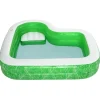 BESTWAY - Piscine inflatable tropicale 231 x 231 x h51 cm