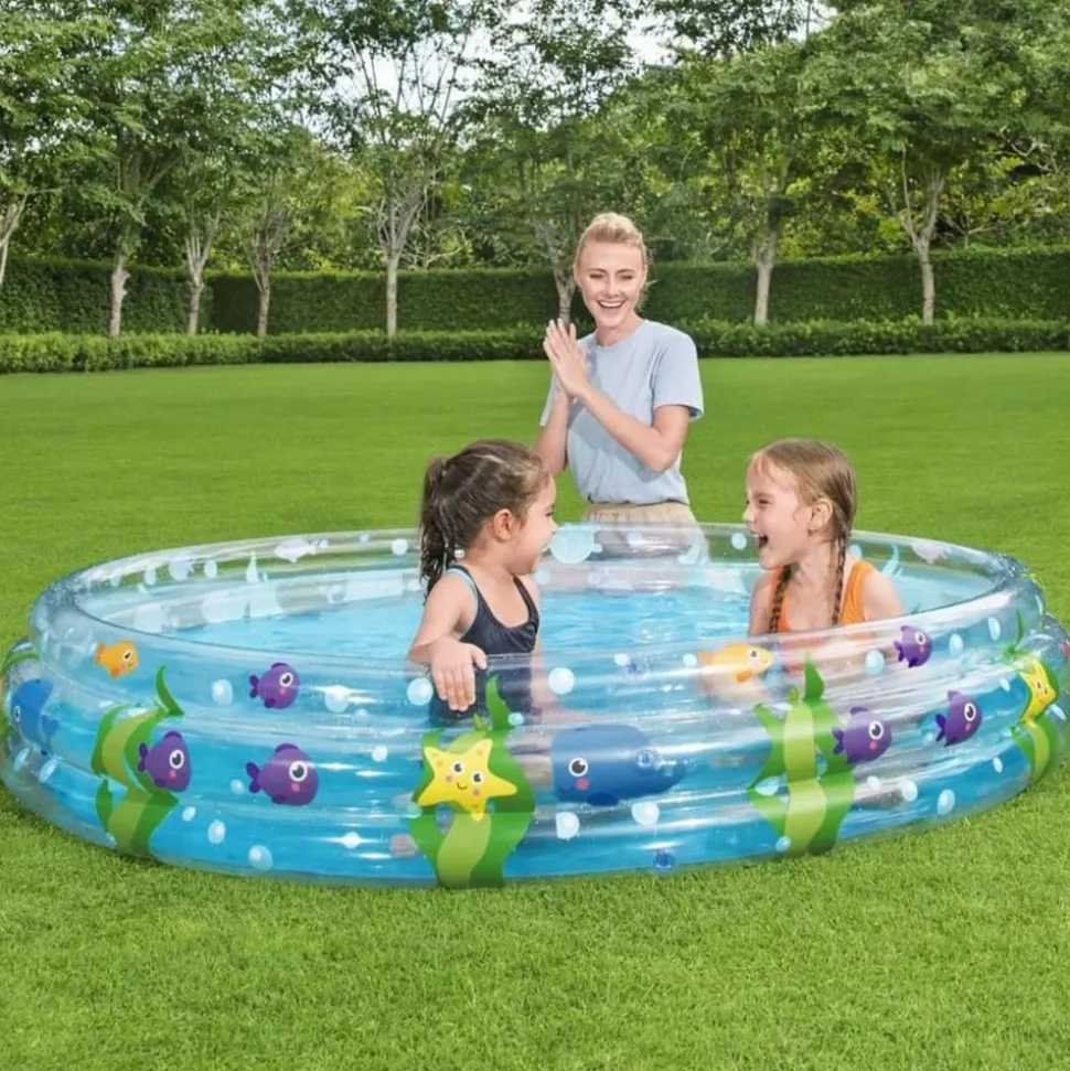 BESTWAY - Piscine ronde deep dive 183x33 cm