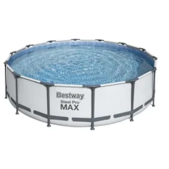 BESTWAY - Piscine tubulaire ronde bestway steel pro max鈩
