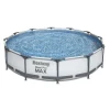 BESTWAY - Piscine tubulaire ronde bestway steel pro max 3,66 x 0,76