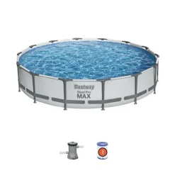 BESTWAY - Piscine tubulaire steel pro max ronde 4,27 x 0,84 m