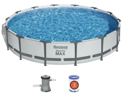 BESTWAY - Piscine tubulaire steel pro max ronde 4,27 x 0,84 m