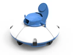 BESTWAY - Robot de piscine sur batterie frisbee bleu