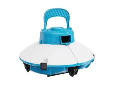 BESTWAY - Robot de piscine sur batterie frisbee bleu