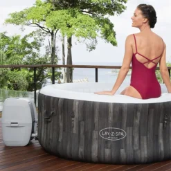 BESTWAY - Spa gonflable bestway lay-z spa bahamas airjet 4 places