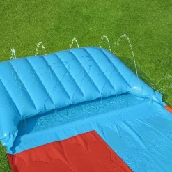 BESTWAY - Toboggan aquatique h2ogo tsunami splash ramp toboggan double