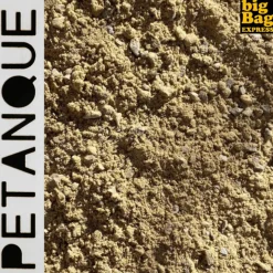 BIG BAG EXPRESS - 鈥淟E MINI鈥étanque BEIGE 12M² (Kit de Traverses + Géotextile + GNT + Sable à Pétanque Beige) - Livraison PREMIUM