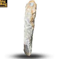 BIG BAG EXPRESS - Monolithe décoratif de jardin en marbre cream candy nat col 125cm