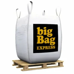 BIG BAG EXPRESS - Pack 3 x big bag de 0,9m³ (+/- 3,9t 鈮²) sable stabilisé gris pour terrain de pétanque ø 0/6 mm - livraison premium