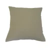 BRIGHTON - Coussin déco déhoussable Nojo beige - 40x40cm