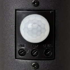 BRILLIANT - Potelet extérieur avec détecteur de mouvement dody e27 - - noir - certification ip44